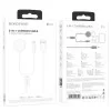 Incarcator wireless Borofone BQ22 iWatch and mobile phone (2-in-1) [White]